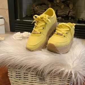 Menina Roma High Sole Espadrilles Sneakers